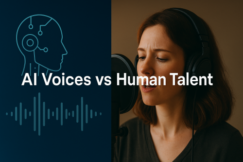 AI Voices vs Human Talent: What Your Clients (Still) Want to Hear